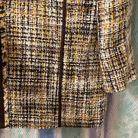 Alfred Dunner Tweed blazer size 8 - Picture 6 of 8